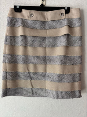 White House Black Market *Designer Sample* Striped Skirt size 10